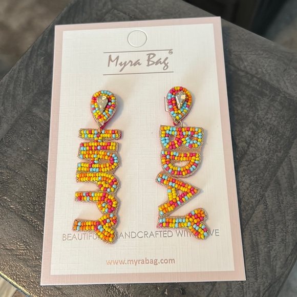 NWT Myra bag Happy Birthday πππ earrings! - Picture 1 of 2